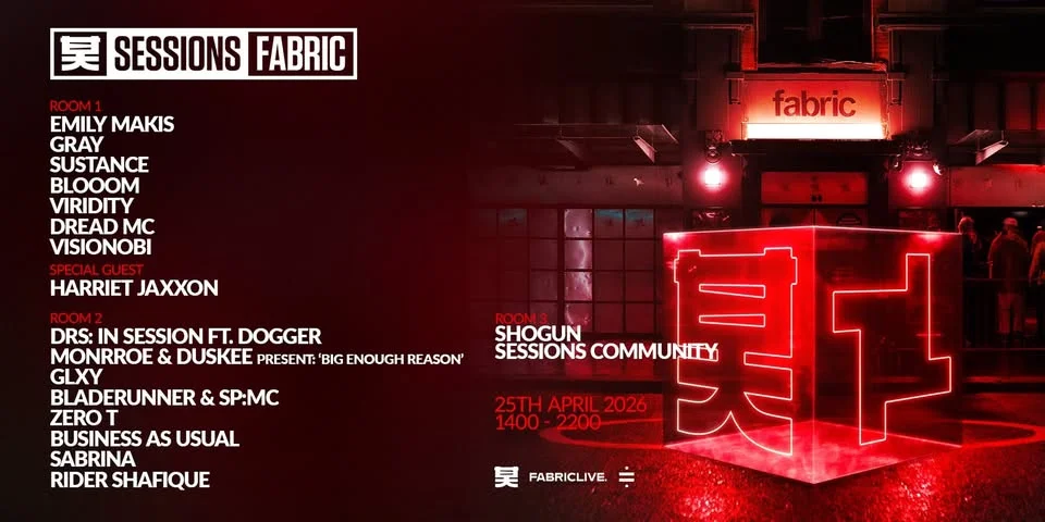 SHOGUN SESSIONS @ FABRIC, LONDON