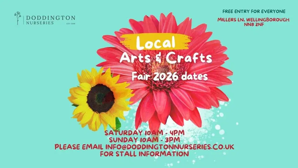 Doddington Nurseries Arts & Craft Fairs 2026
