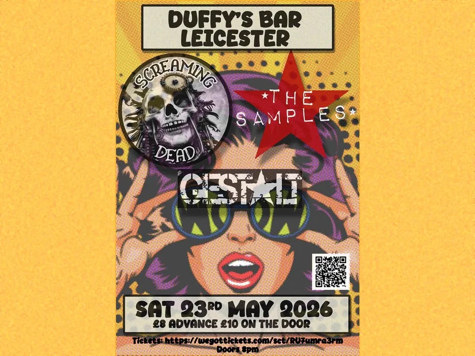 Screaming Dead + The Samples + Gestalt