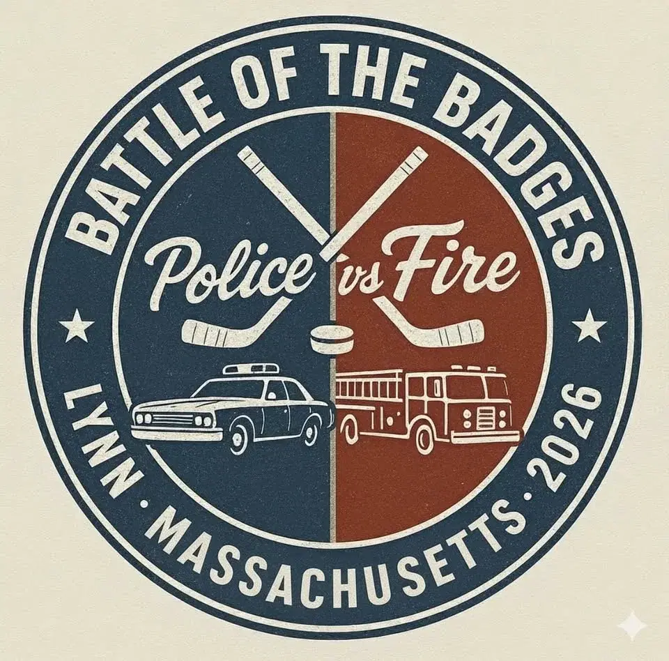 Lynn’s Battle of the Badges Charity Hockey – Round 3 Lynn Fire Department vs. Lynn Police Department