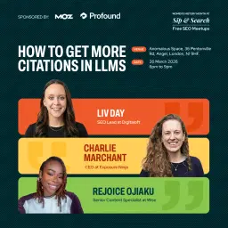 Women's History Month at Sip & Search: How To Get More Citations in LLMs