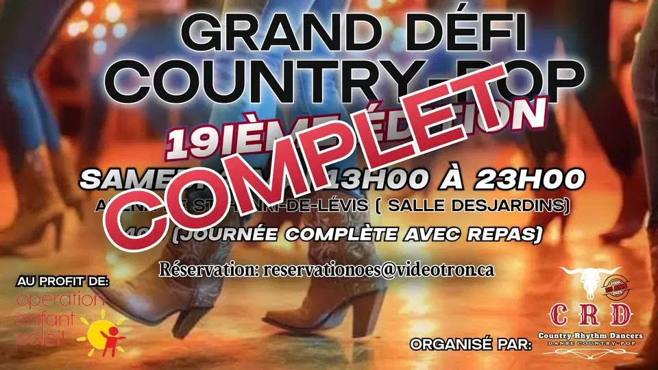 Grand défi Country-pop 19ième édition