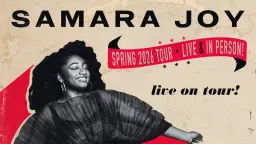 Samara Joy - Spring Tour 2026