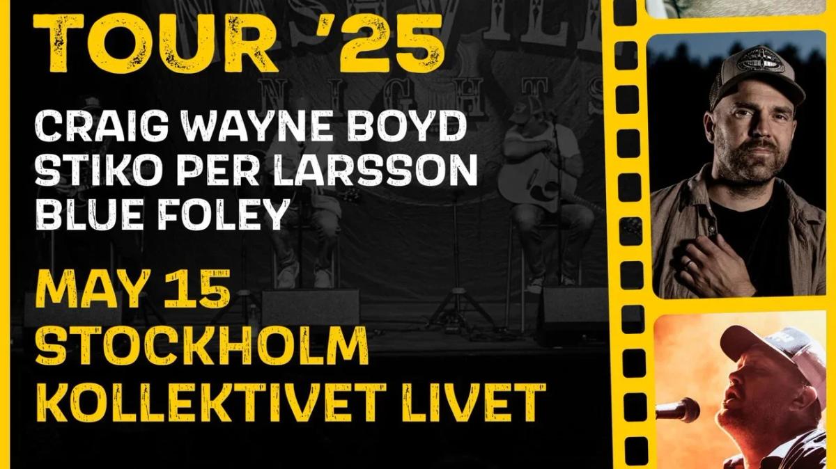 NASHVILLE NIGHTS SWEDEN TOUR â25