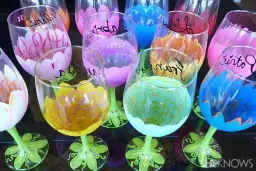 April Ladies Night: Painted Wine Glasses
