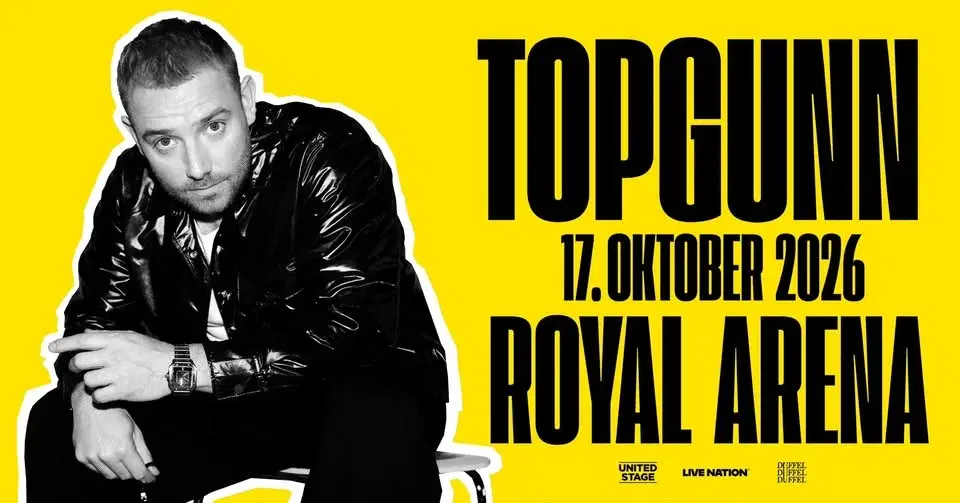TopGunn | Royal Arena | 17. oktober 2026