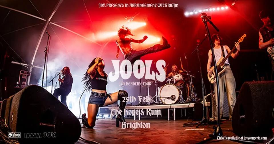 JOOLS | The Hope & Ruin, Brighton - JOY.