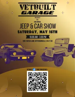 2nd Annual VetBuilt Garage Car Show