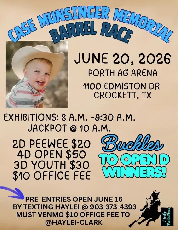 Case Munsinger Memorial Barrel Race