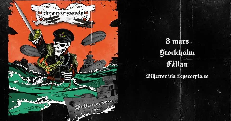 Kanonenfieber + Support: Mental Cruelty | Stockholm