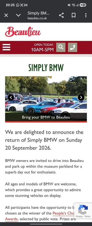 Club stand at Simply BMW