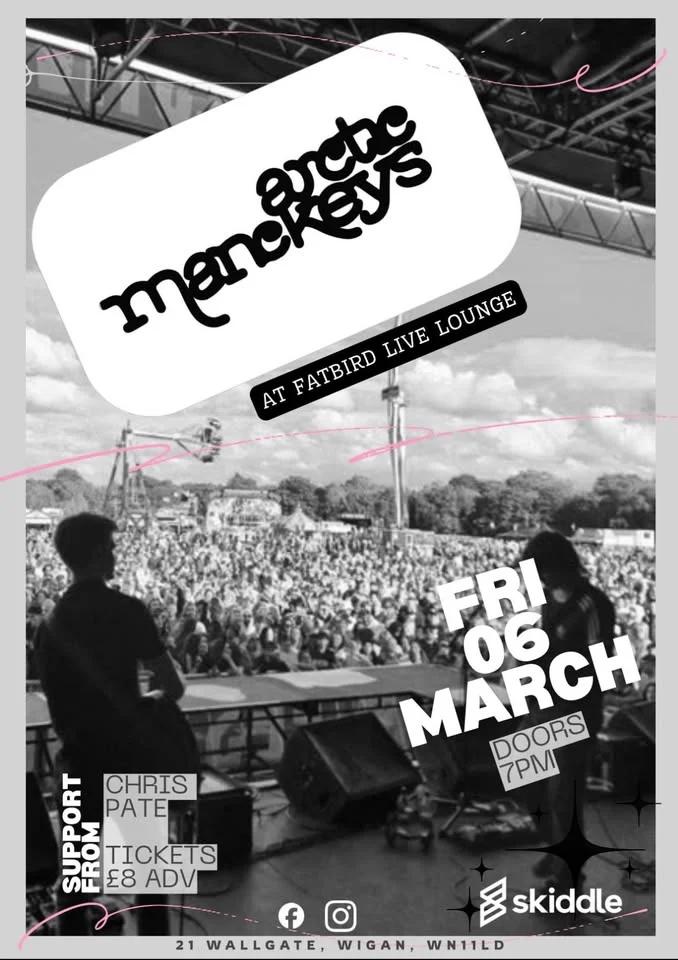Arctic Manckeys: a tribute to Arctic Monkeys live at Fatbird