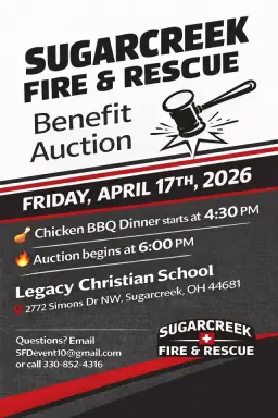 Annual Benefit Auction and Chicken BBQ
