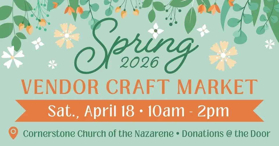 Cornerstone Church Spring Vendor Craft Market