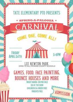 Spring-A-Palooza Carnival!