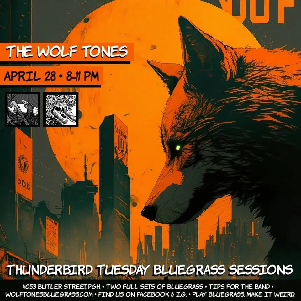Tuesday Bluegrass Sessions with The Wolf Tones