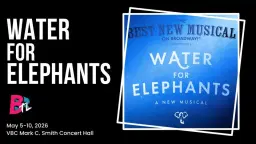 Water for Elephants (Touring)