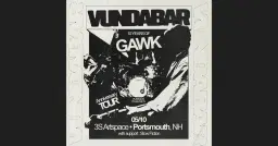 Vundabar – ‘Gawk’ 10 Year Anniversary Tour at 3S Artspace