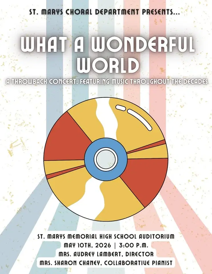 St. Marys High School Pop's Choir Concert