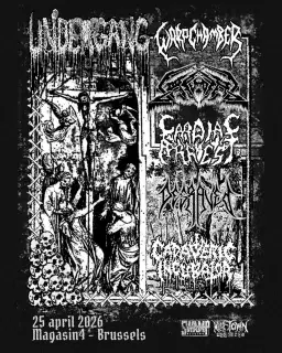 UNDERGANG + WARP CHAMBER + CORPUS OFFAL + CARDIAC ARREST + DEGRAVED + CADAVERIC INCUBATOR