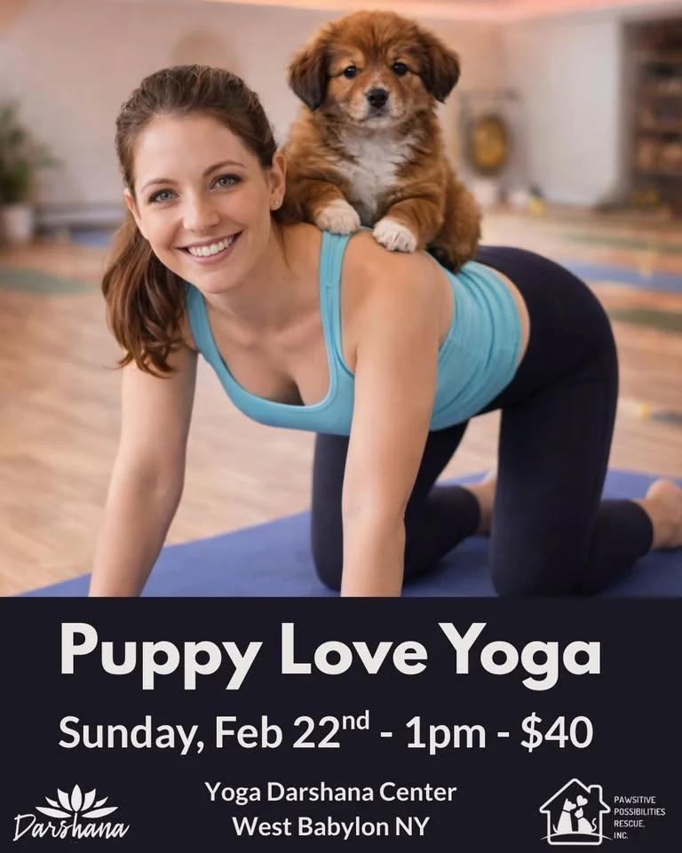 Puppy Love Yoga Fundraiser