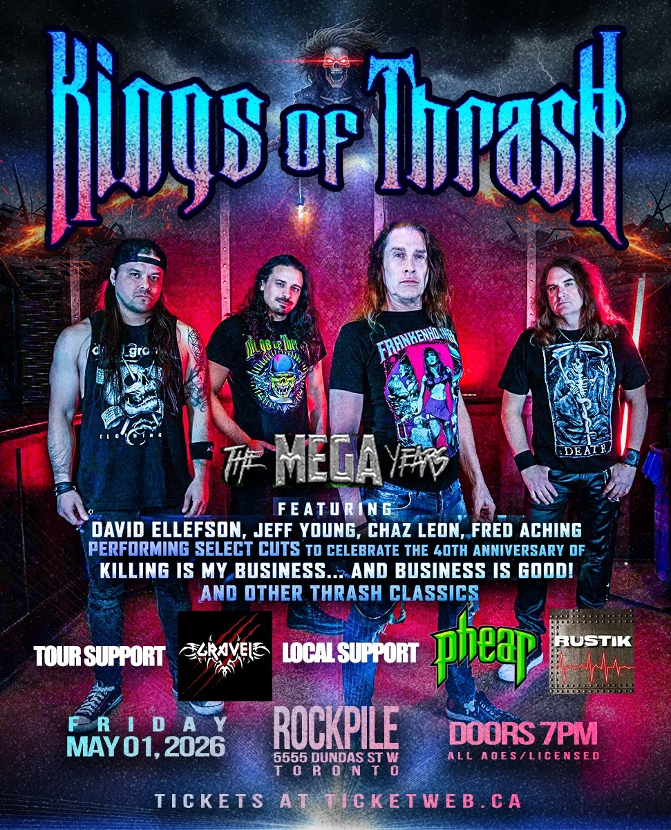 Kings of Thrash feat Dave Ellefson & Jeff Young of Megadeth/ Phear & Rustik