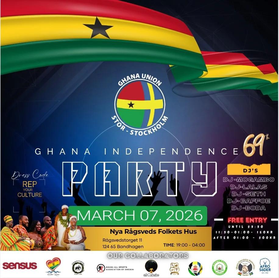 Ghana Independence Event - Stockholm