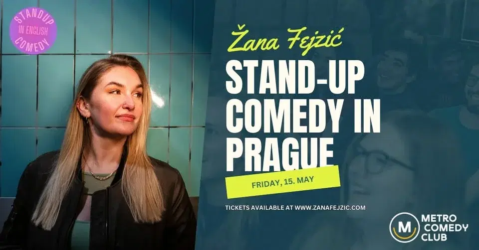 Žana Fejzić in Prague: New Material & Crowdwork (English Comedy)