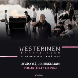 Vesterinen Yhtyeineen / Jyväskylä, Juurikkasaari