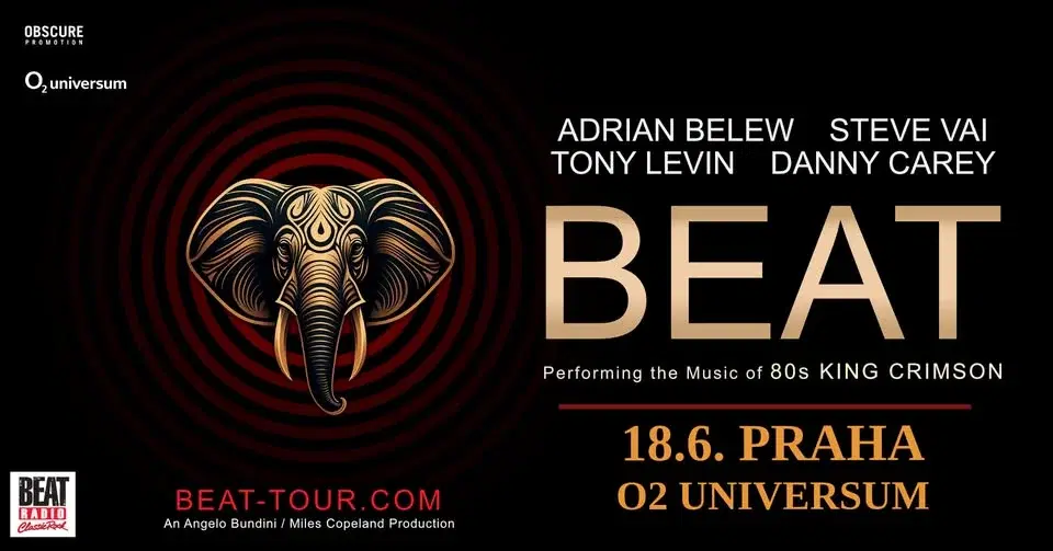 BEAT - Performing the Music of 80s KING CRIMSON - Praha