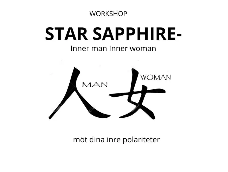 Star Sapphire – Inner man Inner woman workshop