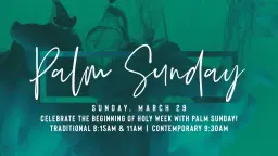 Palm Sunday at Anona