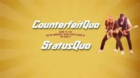 Counterfeit Quo - The No1 Tribute to Status Quo. Live @ Thorngate Hall, Gosport