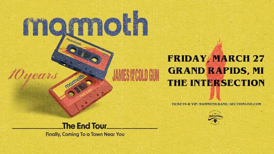 Mammoth - The End Tour at The Intersection - Grand Rapids, MI