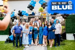 The Hotsinpiller Foundation - Paint The Night Blue Celebration