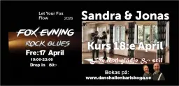 Kurs med Sandra & Jonas och Fox Evening