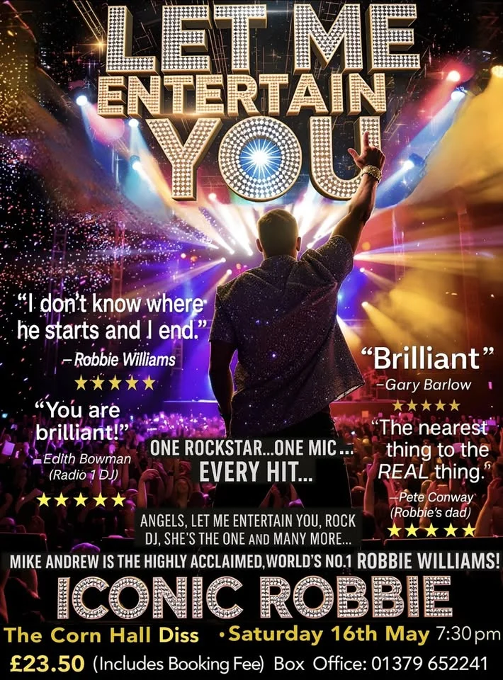 Iconic Robbie... Let Me Entertain You