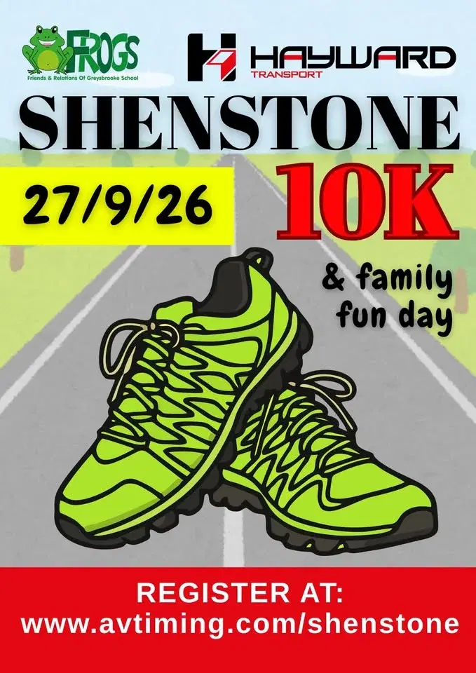 Shenstone 10k and Family Fun Day 2026