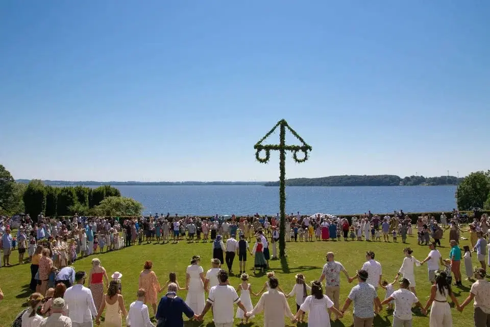 Midsommarfirande på Bosjökloster Slott