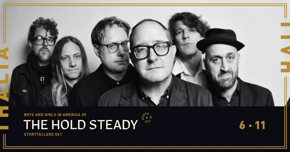 Boys and Girls in America 20 - The Hold Steady: Storytellers Set 'In the Round' @ Thalia Hall