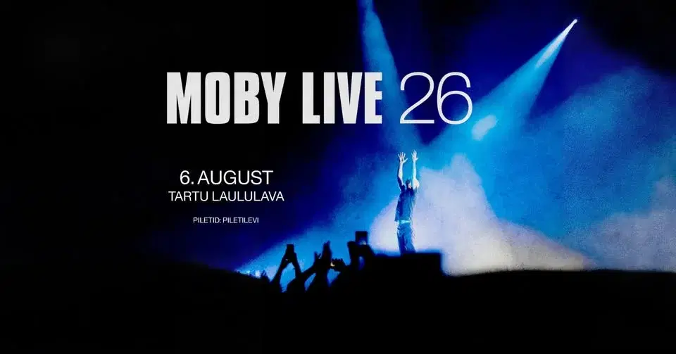 MOBY | Tartu laululava | 06.08.2026