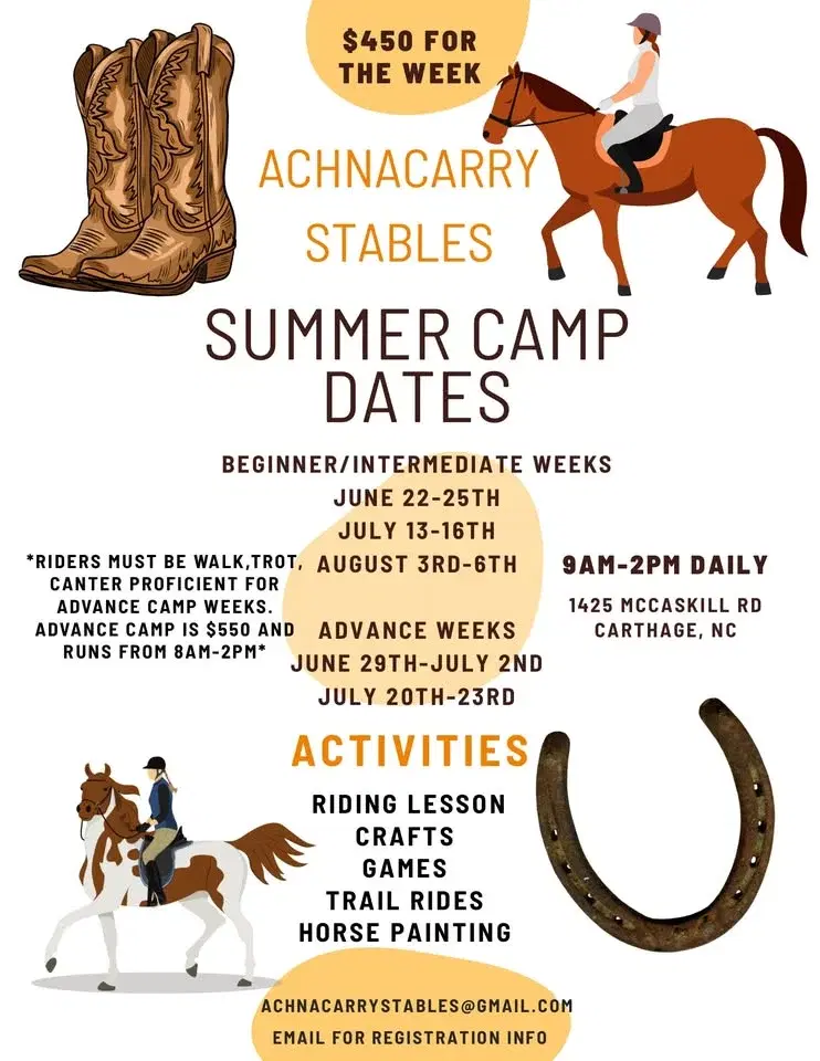 Achnacarry Stables Horseback Riding Summer Camps