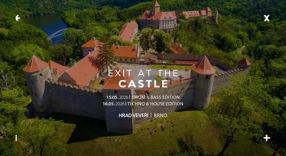 EXIT At The Castle → Hrad Veveří, Brno | 15. - 16.5.2026