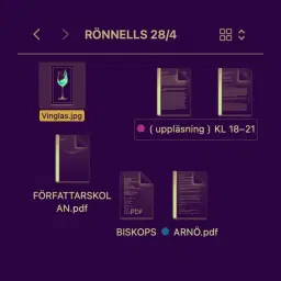 Författarskolan Biskops–Arnö läser på Rönnells!