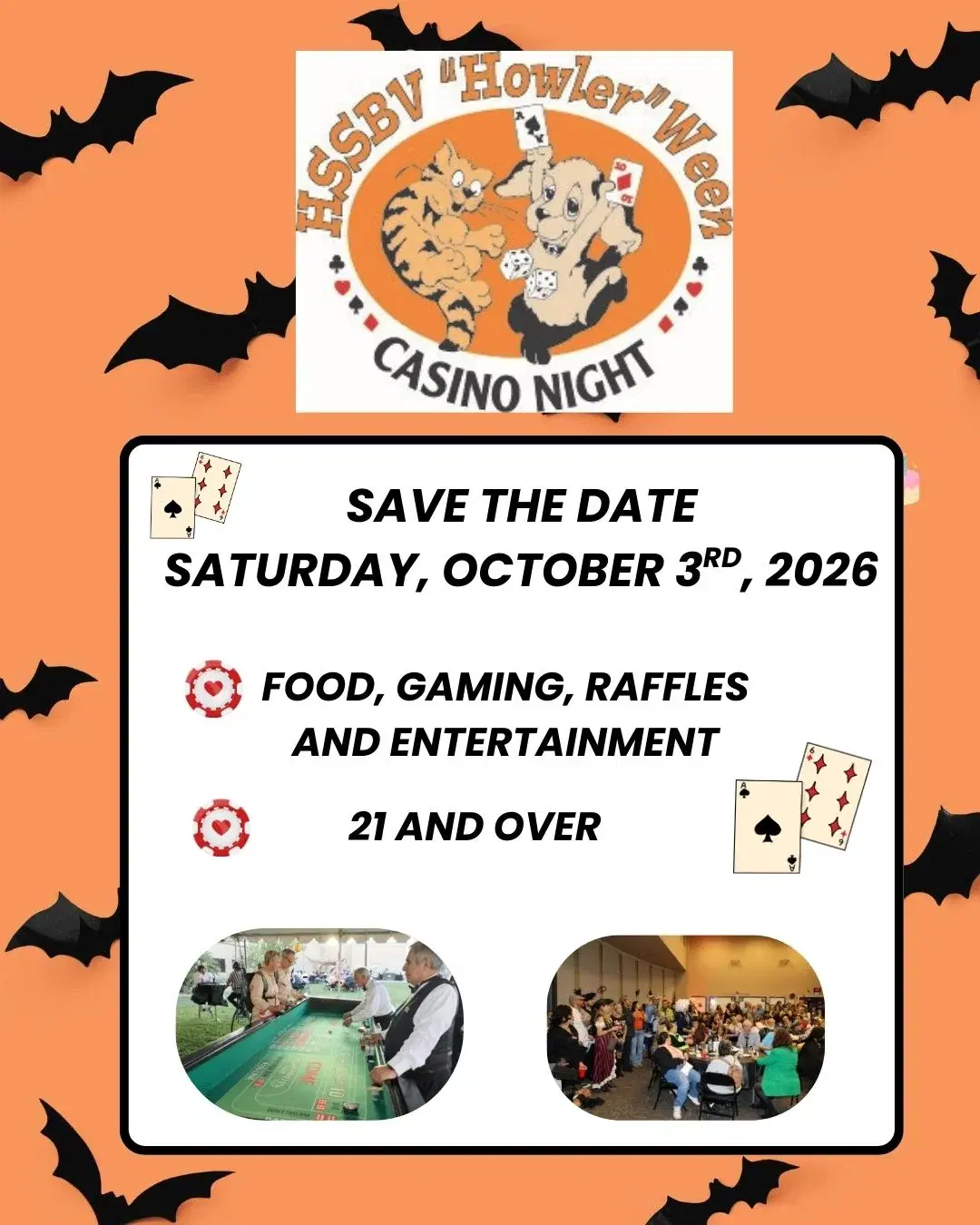 "Howler"Ween Casino Night!