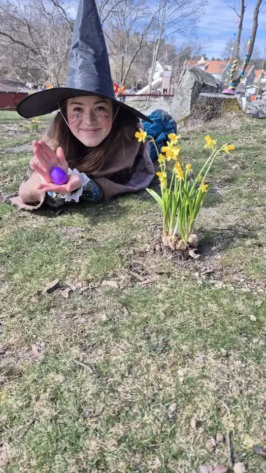 Påskevent med äggjakt