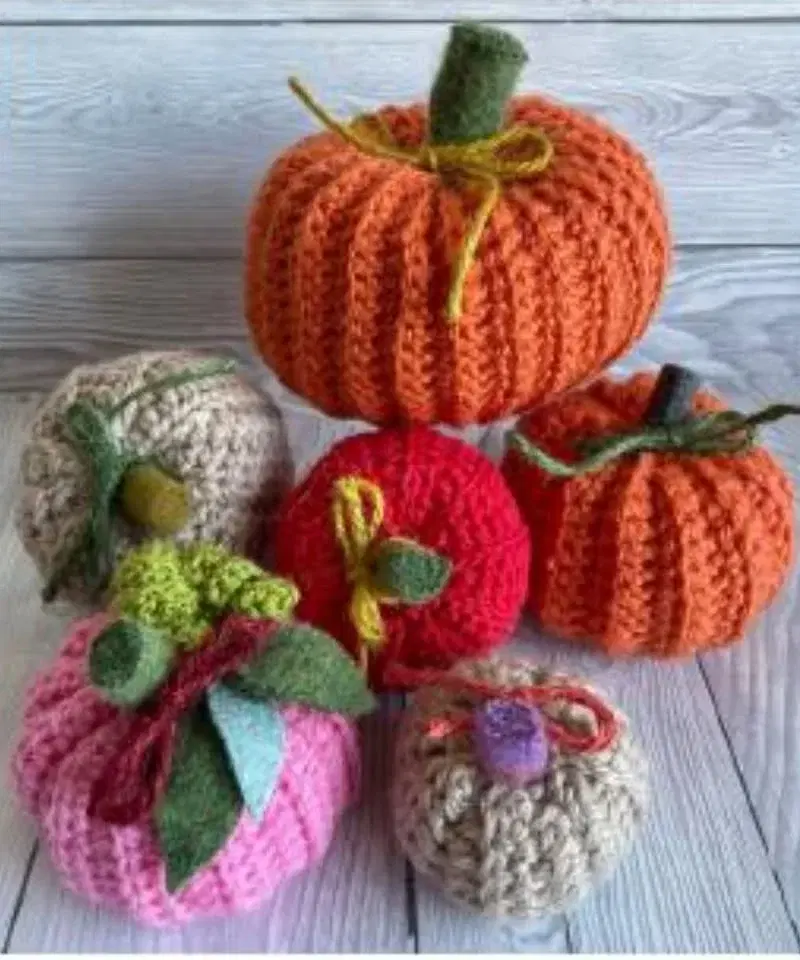 Crochet Pumpkins