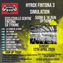 HYROX Fintona 3 (County Tyrone)☆Affiliated Event☆