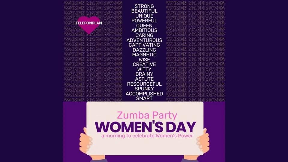 Zumba Women’s Day Party – 3rd Edition in Stockholm