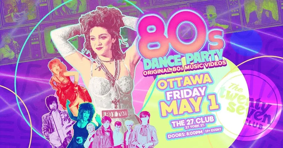 80s Dance Party Ottawa!